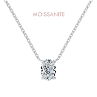 Collana Donna in Argento Moissanite NBMUR40